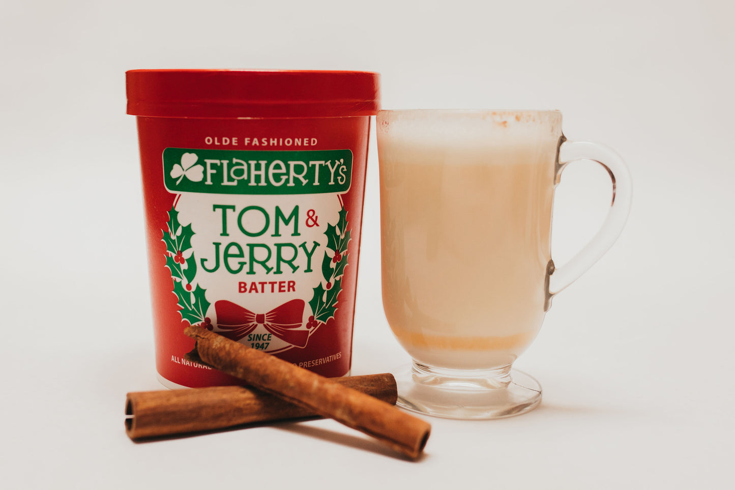 Flaherty's Olde Fashioned Tom & Jerry Batter - Ships Dec. 17th