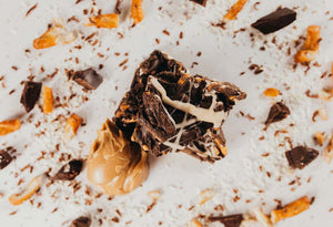 Lovin’ Dublin Peanut Butter Crunch -  Dark choc, Toasted Pretzels w a swirl of PB - 1/2 lb. Box