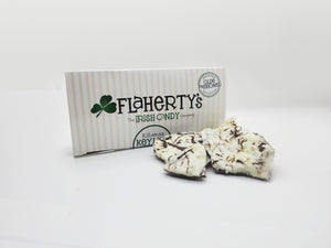 Killarney Key Lime Crème -  Rich dark choc,  creamy white choc, w hard lime candies- 1/2 lb. Box