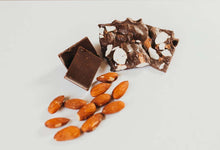 Load image into Gallery viewer, Darby O’ Gill Dark - Darker Chocolate, Sea Salt, &amp; Toasted Almonds - 1/2 lb. Box
